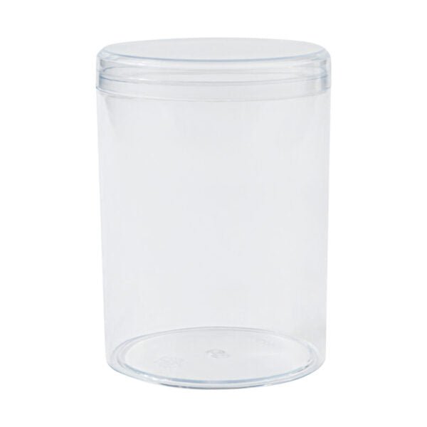 10.5 oz. Cylinder Boxes with Lids - 4 Count - Pro Linens