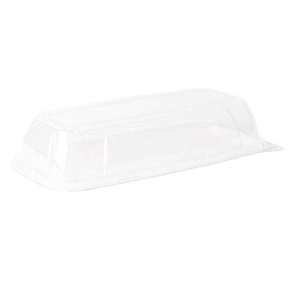 10.6 Inch Organic Clear and Gold Rectangle Serving Dish - 2 Pack - Pro Linens