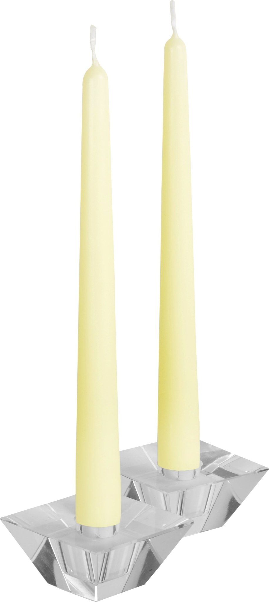 12 Inch Ivory Taper Candles - Pro Linens