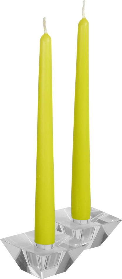 12 Inch Lime Taper Candles - Pro Linens