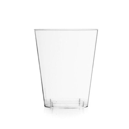 14 oz. Clear Round Plastic Tumblers - 80 Pack - Pro Linens