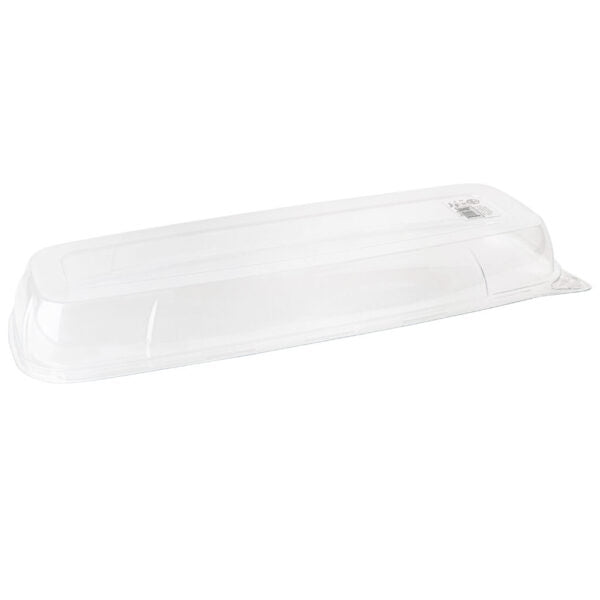 17.5" Organic White Rectangle Serving Tray - 2 Pack - Pro Linens