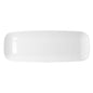 17.5" Organic White Rectangle Serving Tray - 2 Pack - Pro Linens