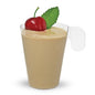 2 oz. Clear Plastic Mini Cup with Handle - 12 Count - Pro Linens