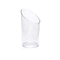 2.5 oz. Clear Plastic Angled Mini Cup - 10 Count - Pro Linens