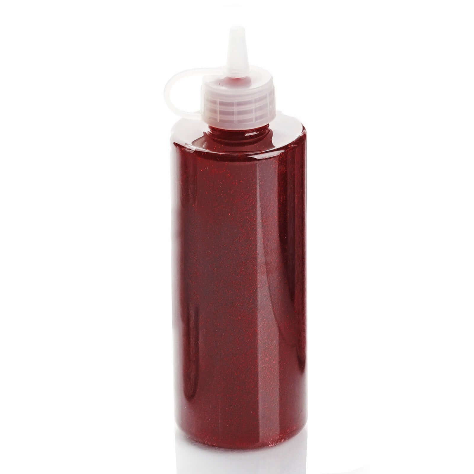 4 oz Metallic Burgundy Arts and Craft Glitter Glue, DIY Sensory Bottle Pro Linens