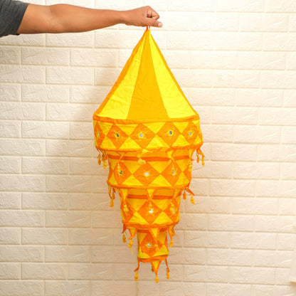 4-Step PIPLI Fabric Lantern Lantern PRO Indian