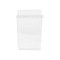 6 oz. Clear Square Cups With Lids - 10 Count - Pro Linens