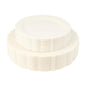 60 Piece Cream Round Plastic Dinnerware Value Set - Vintage - Pro Linens