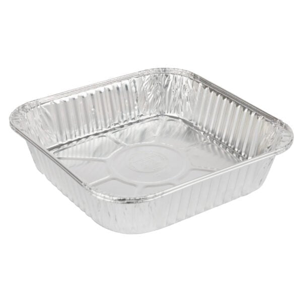 8″ Square Pans/Lids Combo - 5 Sets - Pro Linens