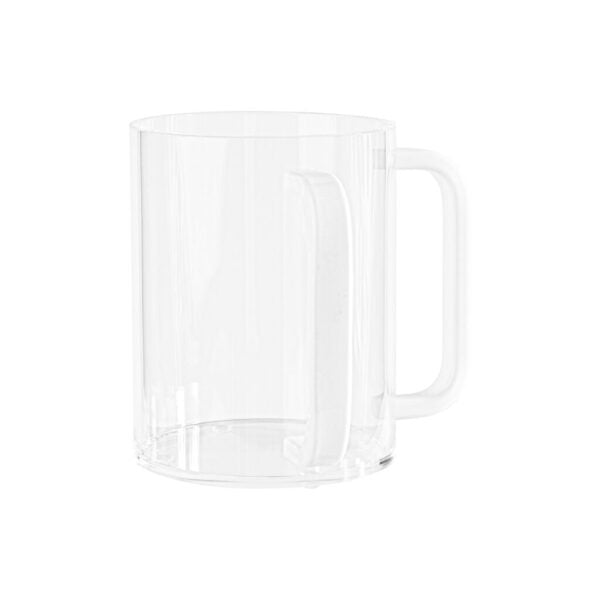 Acrylic Wash Cup White Handle - Pro Linens