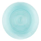 Aqua Transparent Round Plastic Plates - Crystal Design - Pro Linens