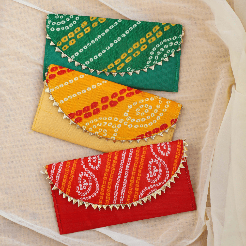 Bandhini Print Envelopes Envelopes PRO Indian