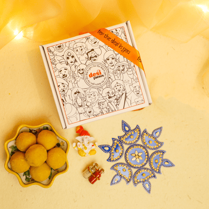 Besan Ladoo Diwali Gift Hamper PRO Indian