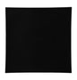 Black Flat 13″ Square Plastic Charger Plate - 4 Count - Pro Linens