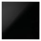 Black Mirrored 12″ Square Plastic Charger Plate - 1 Count - Pro Linens