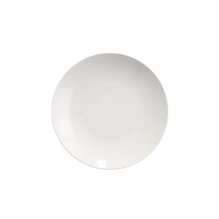 Blue and White Round Plastic Plates - Botanical Plate Pro Linens