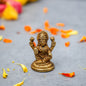 Brass Goddess Lakshmi Idol Brass PRO Indian