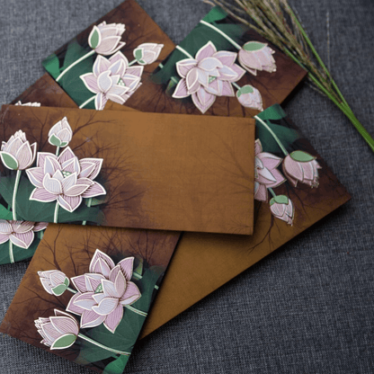 Brown Lotus Envelopes Envelopes PRO Indian