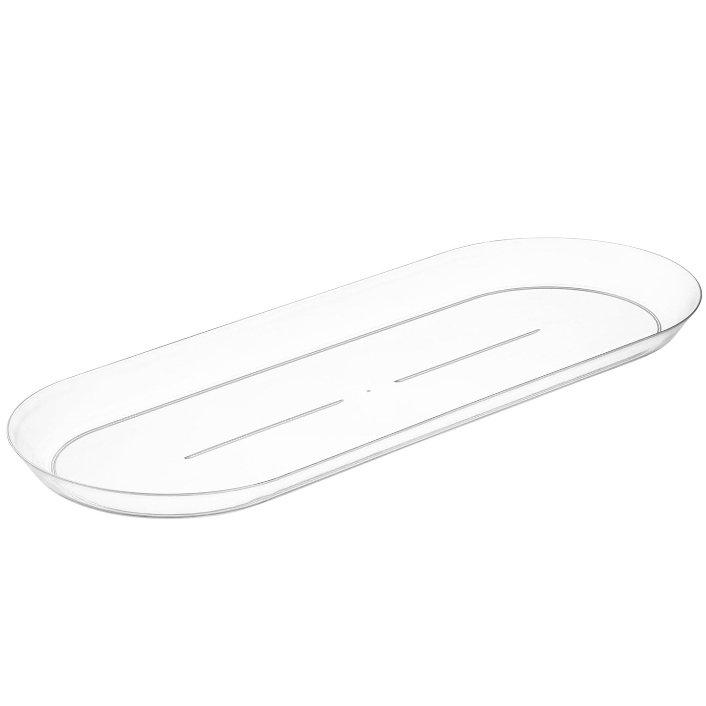 Classic Clear Oval Serving Dish - 2 Pack - Pro Linens