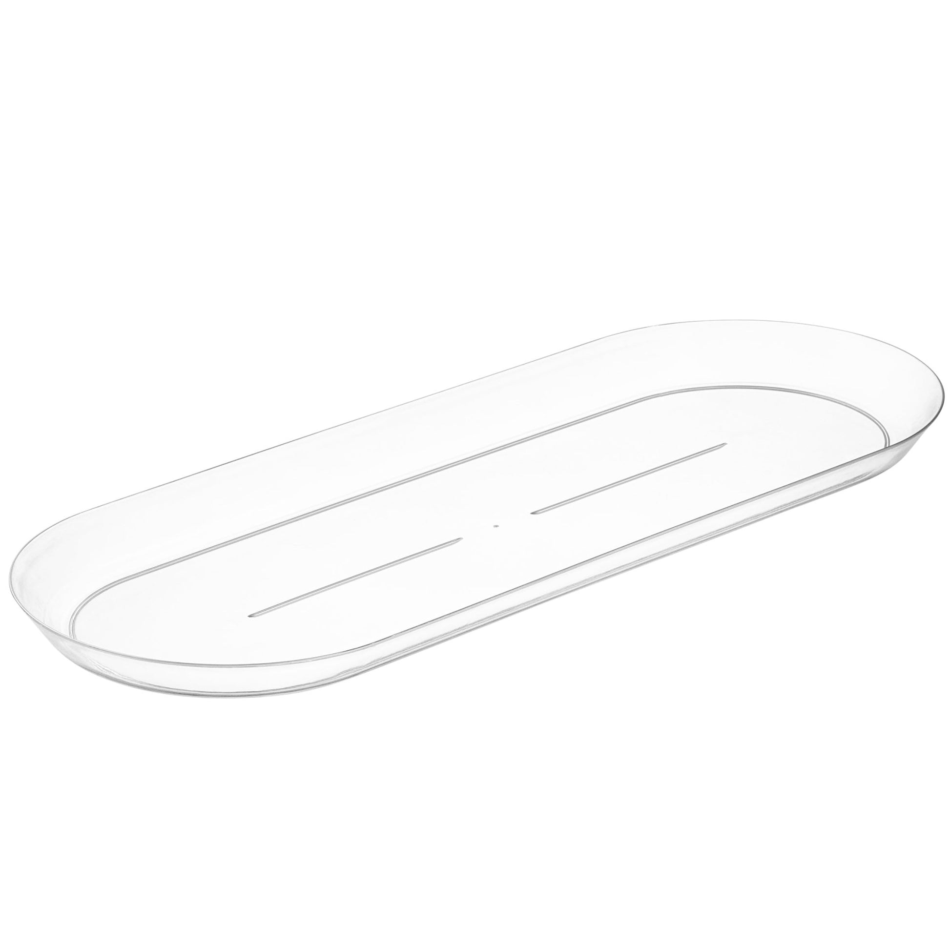 Classic Clear Oval Serving Dish - 2 Pack - Pro Linens