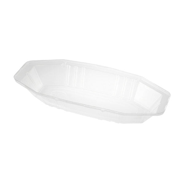 Clear Elegant Hard Serving Boat - 12 Count - Pro Linens