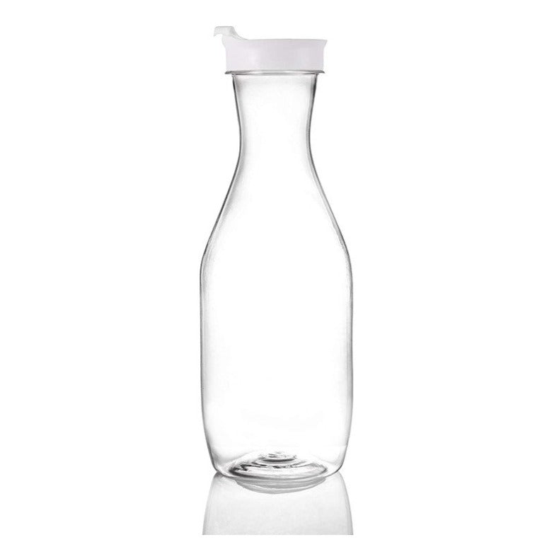 Clear Plastic Pitcher With Lid 50 oz. - 1 Pack - Pro Linens