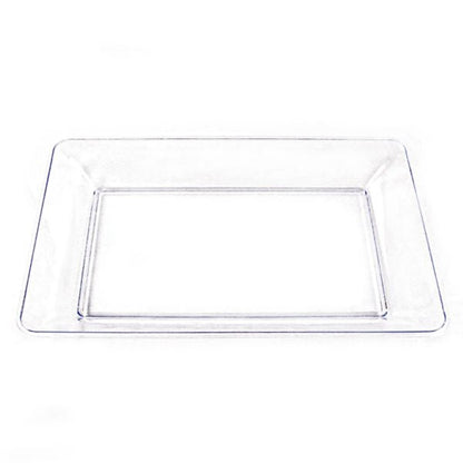 Clear Rectangular Serving Tray - 2 Count - Pro Linens