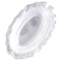 Clear Round Plastic Plates - Scalloped Plate Pro Linens