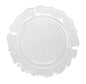 Clear Round Plastic Plates - Scalloped Plate Pro Linens