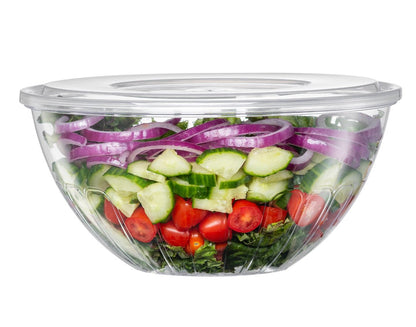 Clear Salad Bowl - 3 Count - Pro Linens