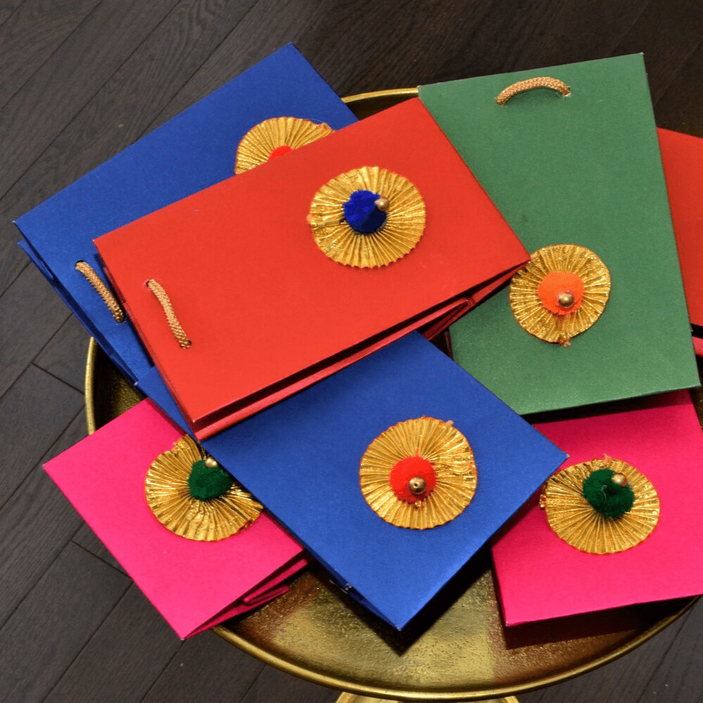 Colorful Gota Bags Favor Packaging PRO Indian