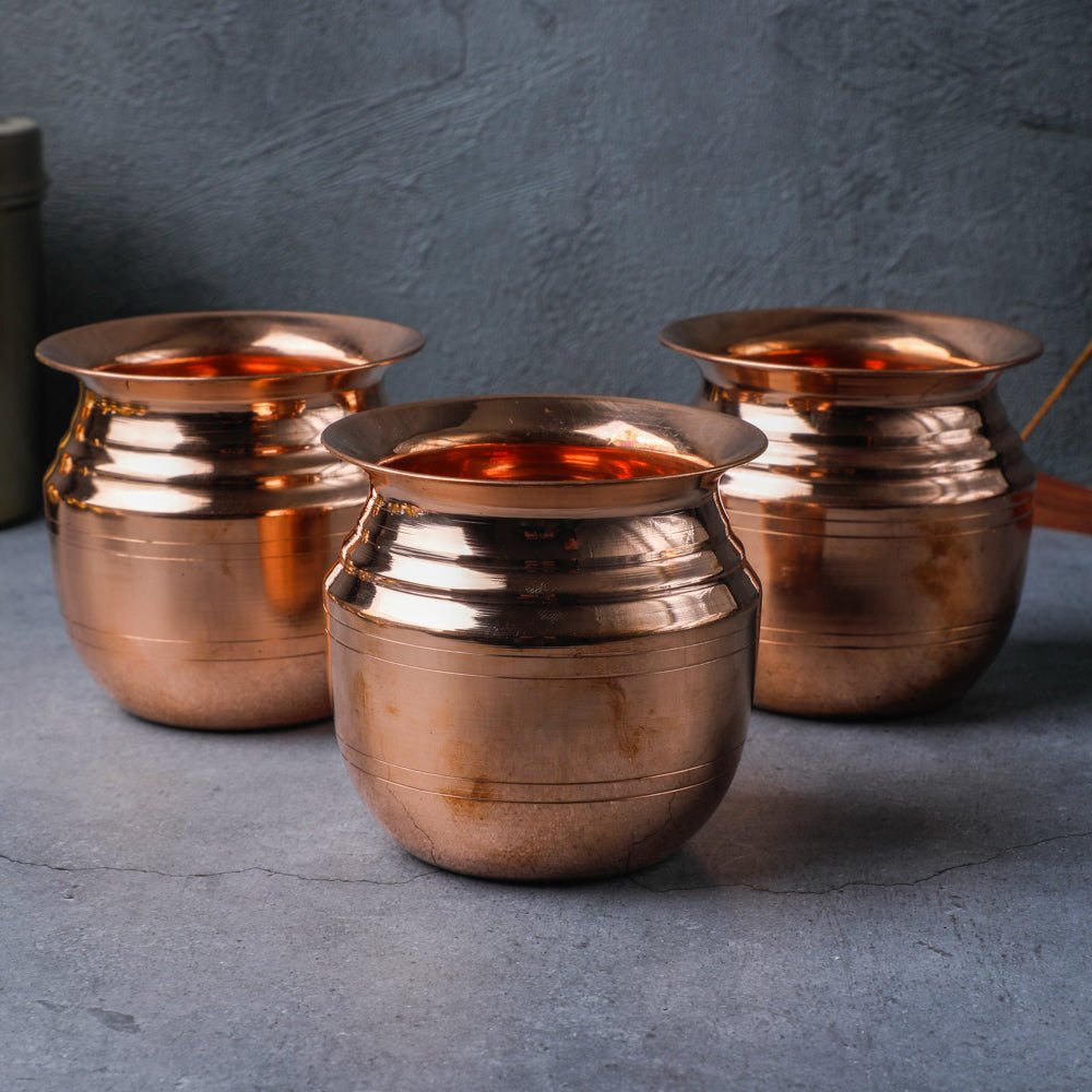 Copper Pooja Kalash Copper PRO Indian