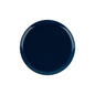 Dark Blue Round Plastic Plates 10 Pack - Edge Plate Pro Linens