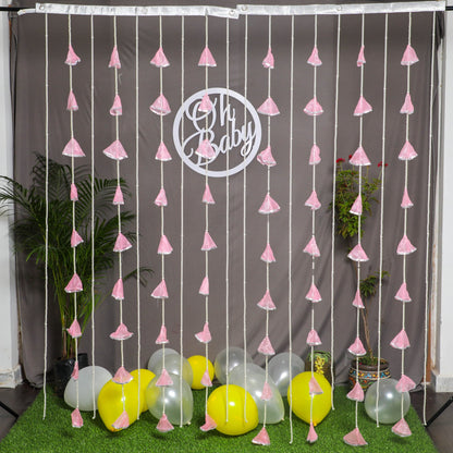 Decorative Hangings - Baby Pink Decorations PRO Indian