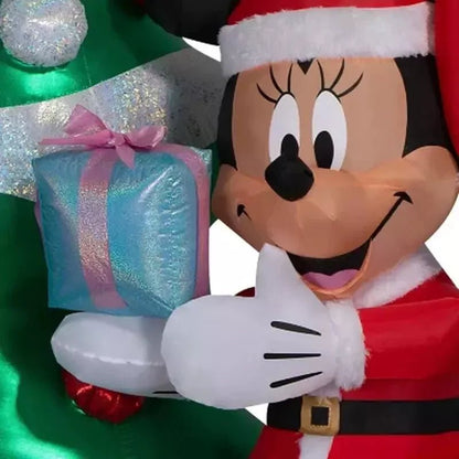 Disney 10' Pre - Lit Inflatable Mickey & Minnie Tree - Pro Linens