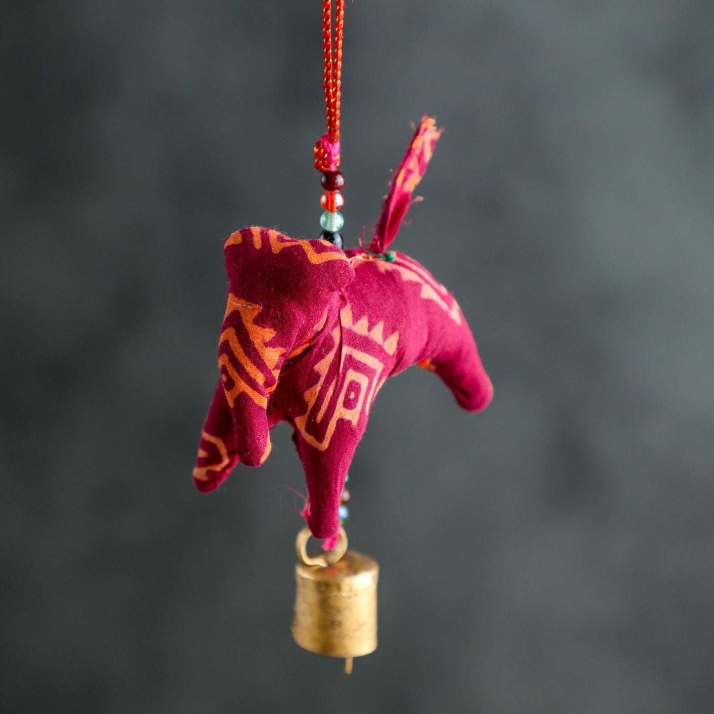 Fabric Elephant Charm Rajasthani Hangings PRO Indian