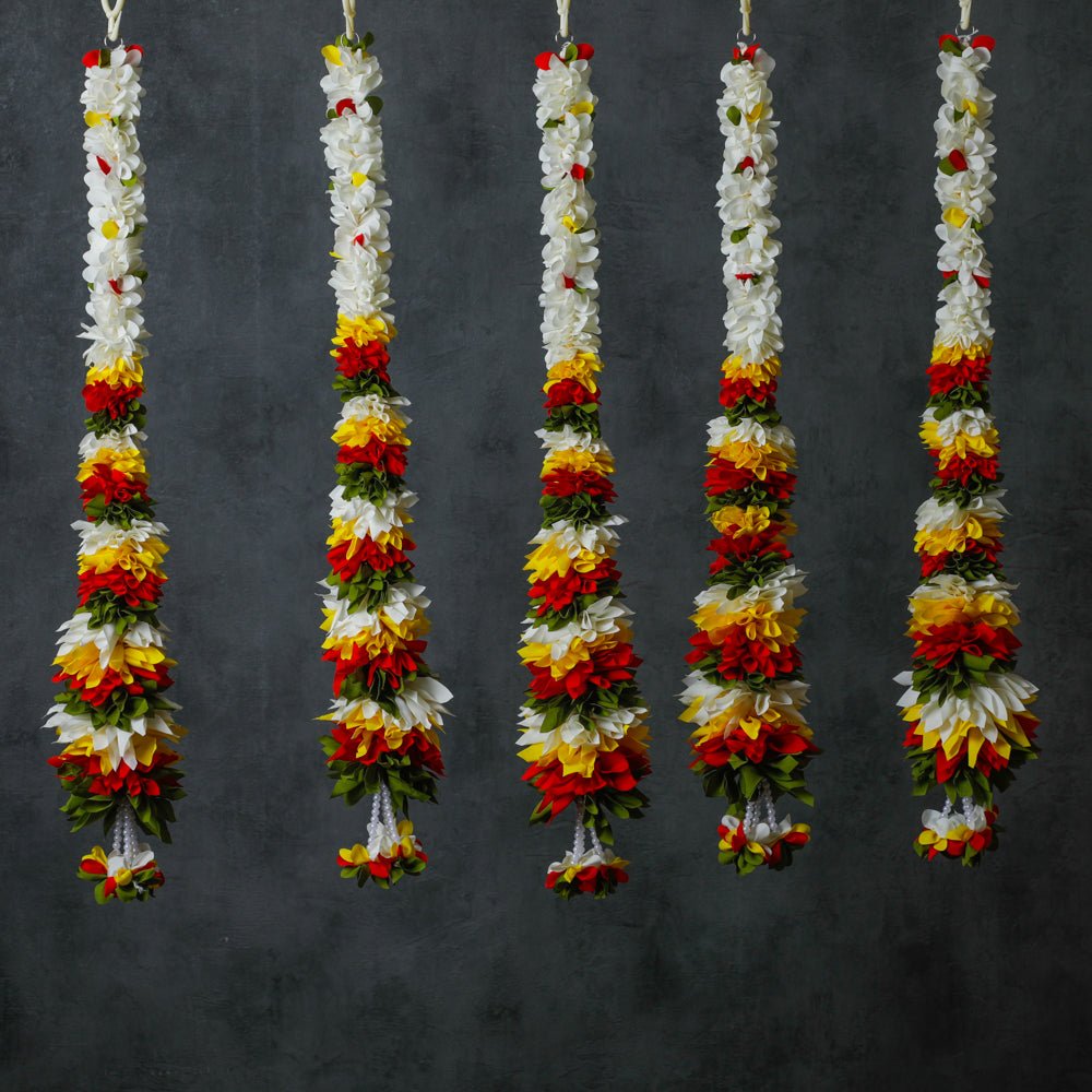 Fabric Garlands (Green & Red) Fabric PRO Indian