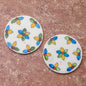 Floral Coaster - White Coasters PRO Indian