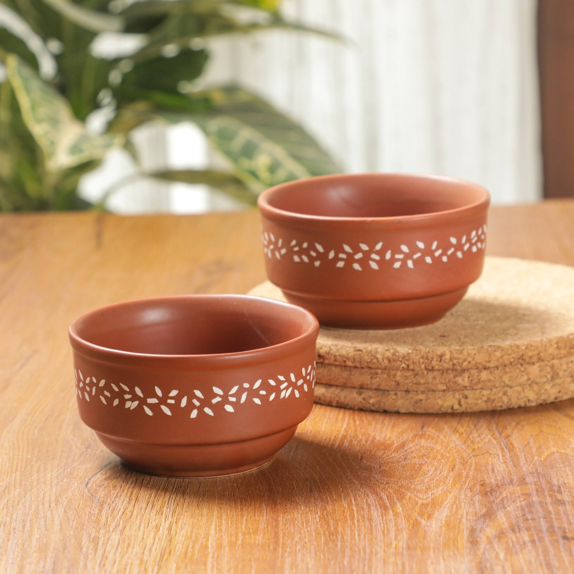 Floral Soup Bowl Ceramic PRO Indian