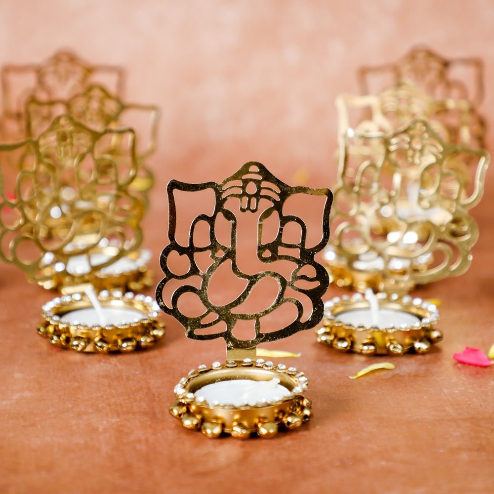 Ganesha Diya Tealights holders PRO Indian