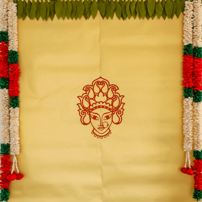 Goddess Durga Face Cutout Paper PRO Indian