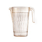 Gold Glitter Plastic Pitcher with Handle 48 oz. - 2 Pack - Pro Linens