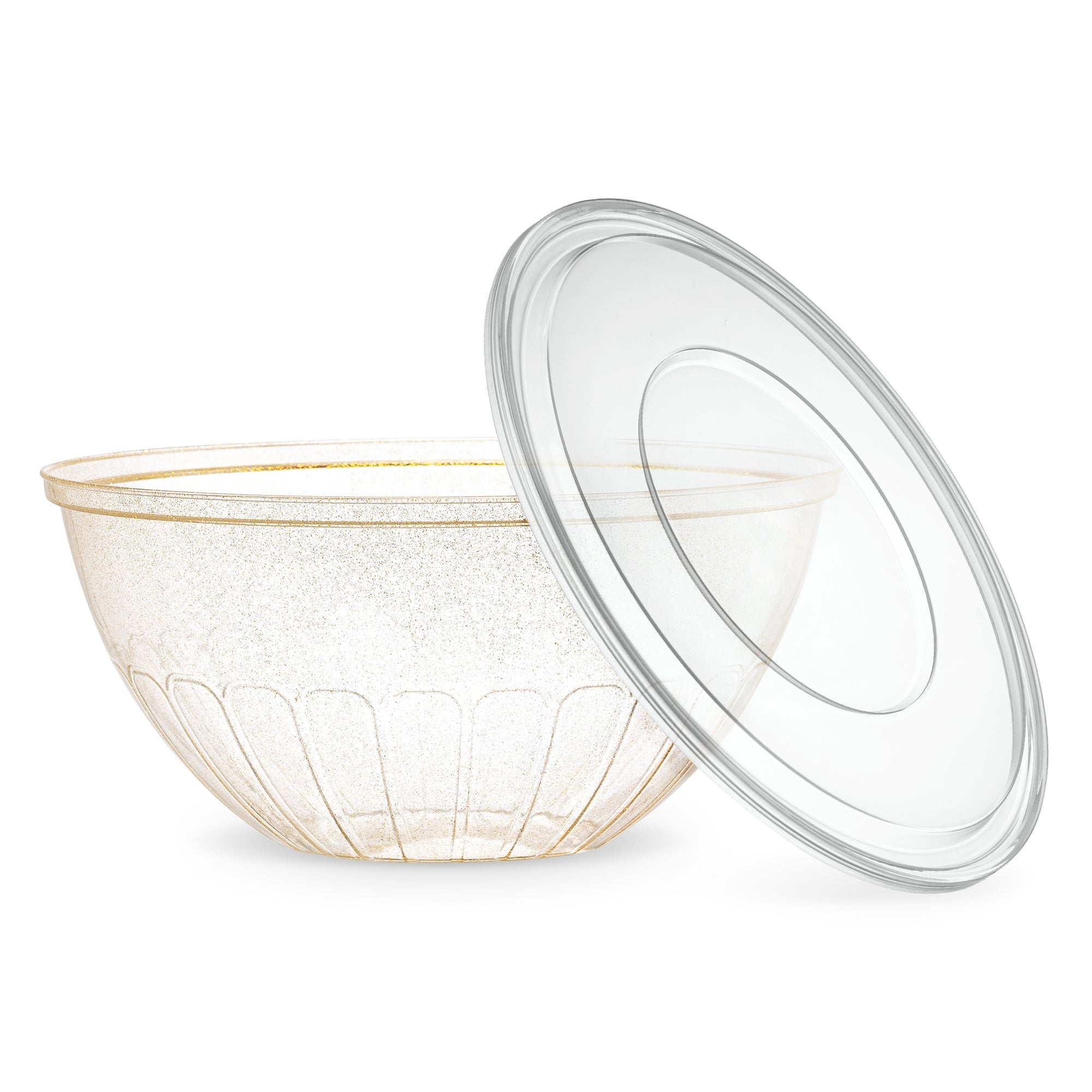 Gold Glitter Salad Bowl - 3 Count - Pro Linens