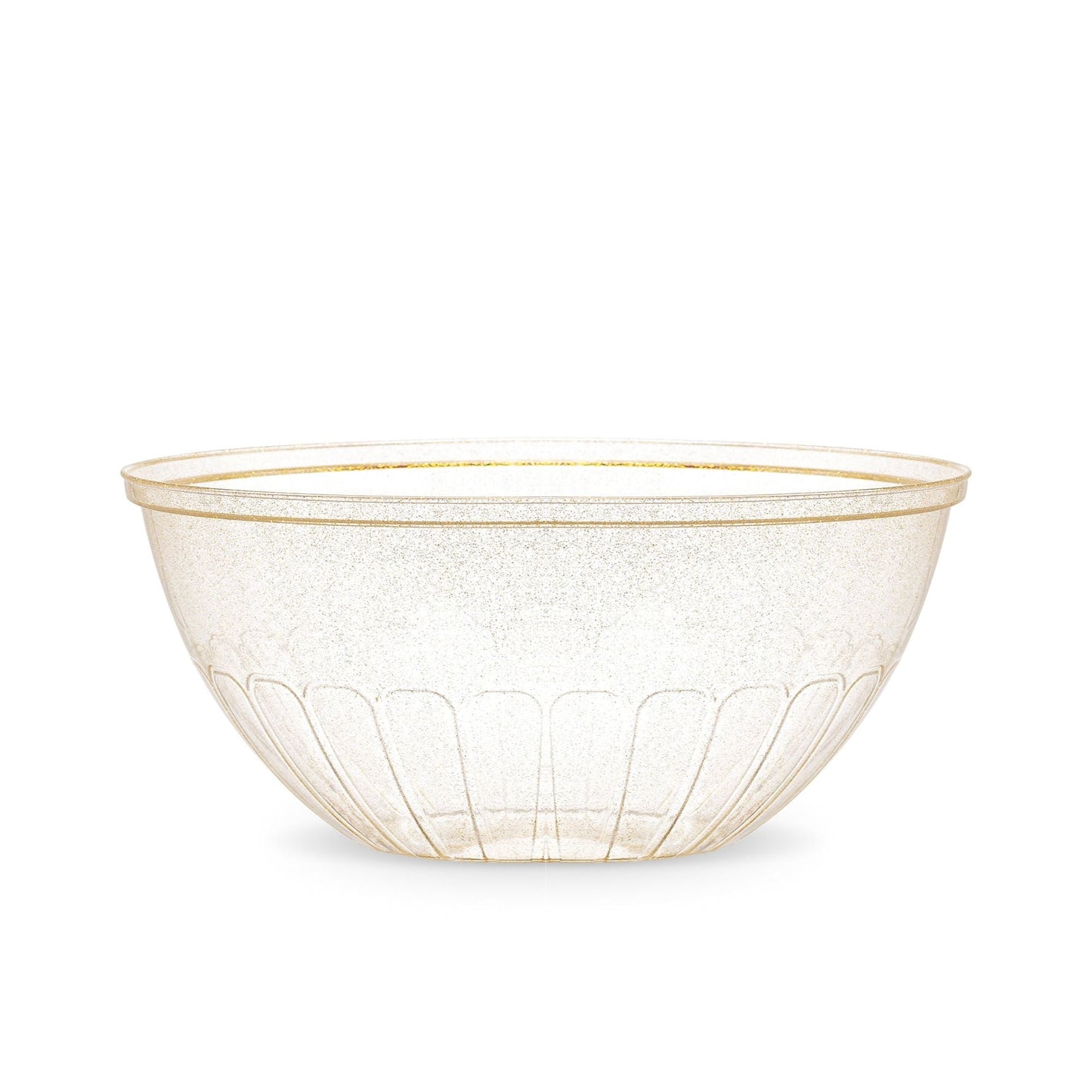 Gold Glitter Salad Bowl - 3 Count - Pro Linens