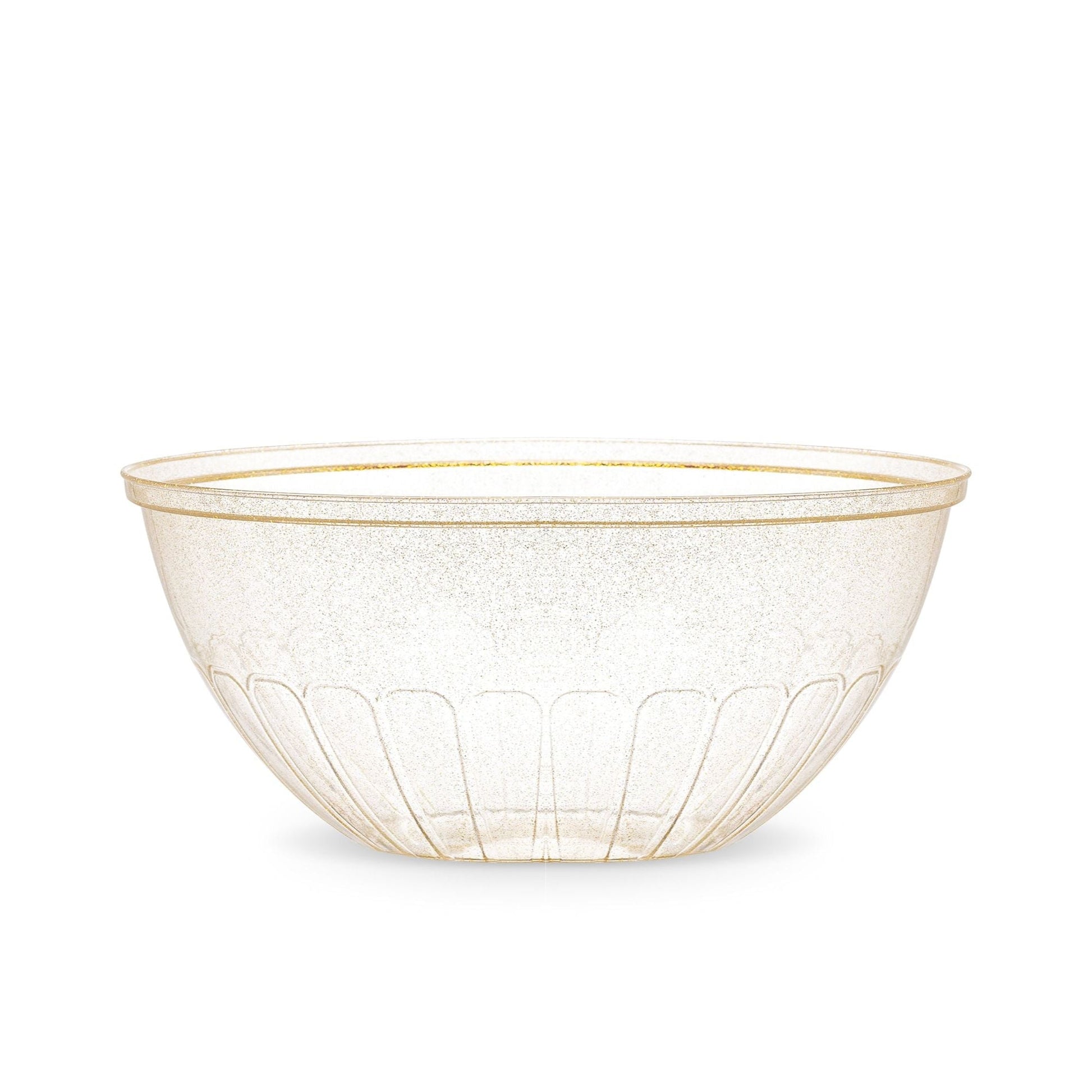 Gold Glitter Salad Bowl - 3 Count - Pro Linens