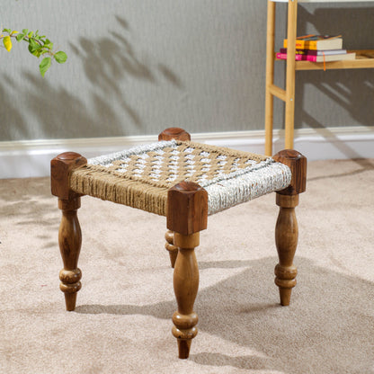 Hand Woven Jute Stool Furniture PRO Indian