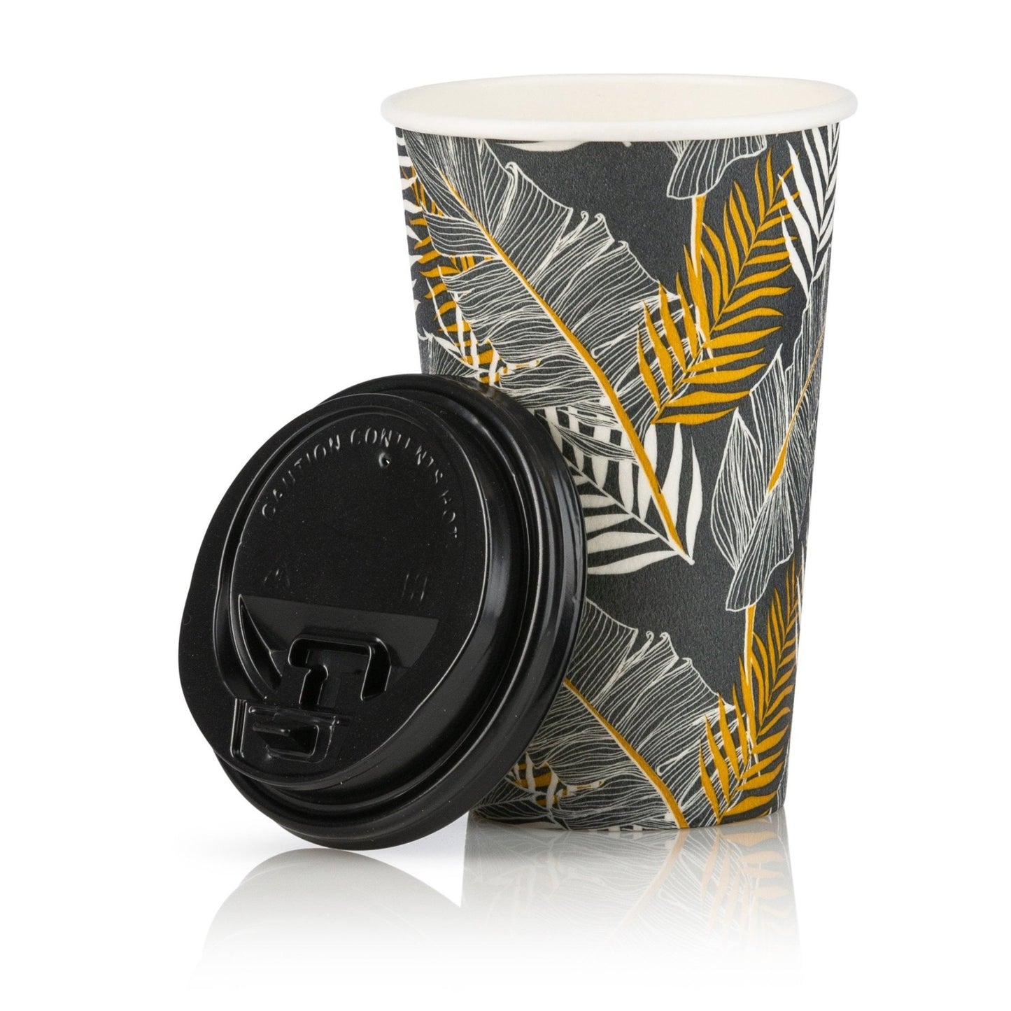 Insulated Paper Coffee Cups with Lids - Pro Linens