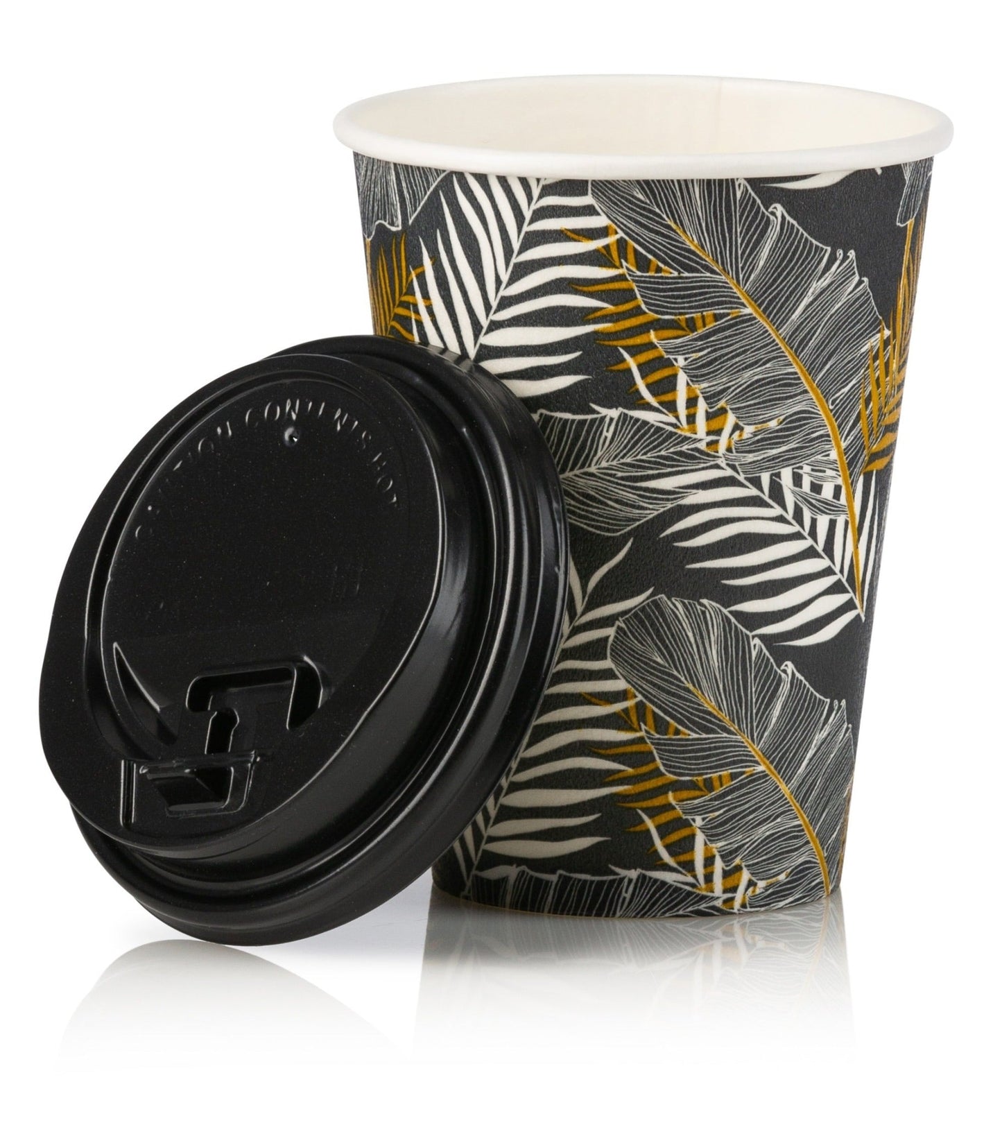 Insulated Paper Coffee Cups with Lids - Pro Linens