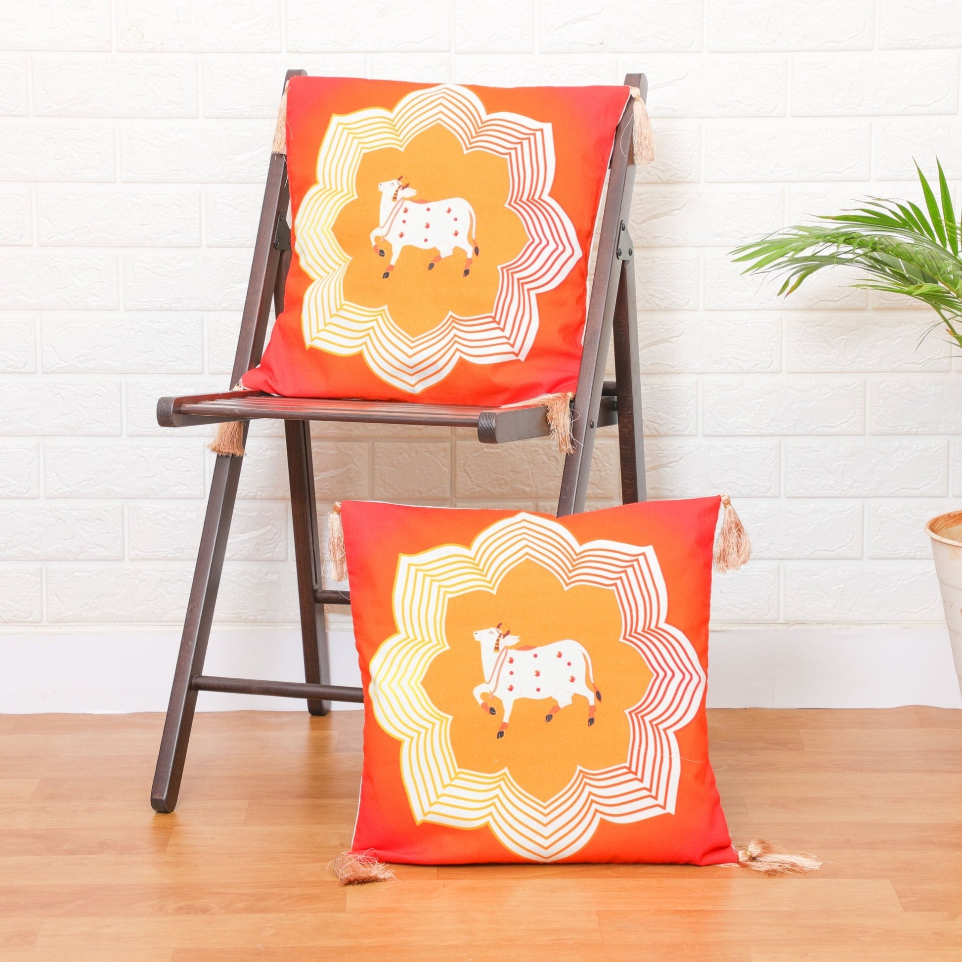 Kamadhenu Cushion Cover Cushion Covers PRO Indian